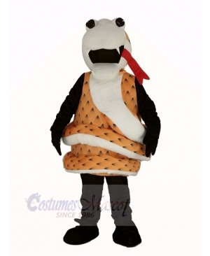 Brown Rattlesnake Mascot Costume