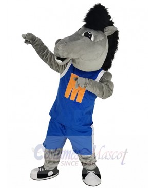 Mustang Horse mascot costume