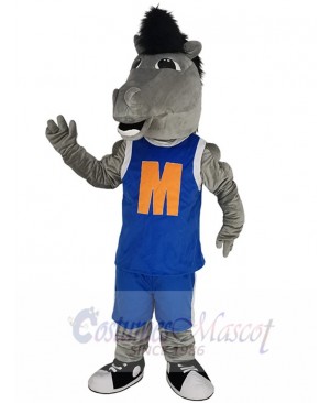 Mustang Horse mascot costume