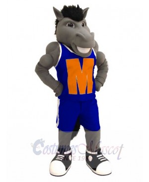 Mustang Horse mascot costume