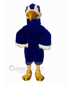 Strong Blue Hawk Mascot Costumes Cartoon