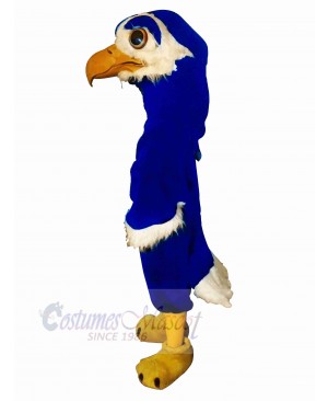 Strong Blue Hawk Mascot Costumes Cartoon