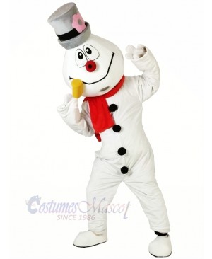 Funny Snowman Mascot Costumes Cartoon Christmas Xmas