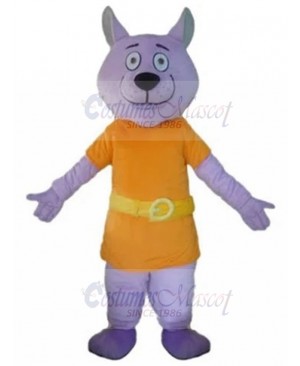 wolf mascot costume
