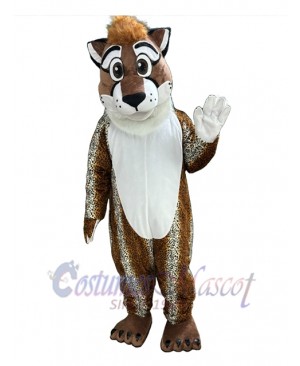 Leopard mascot costume