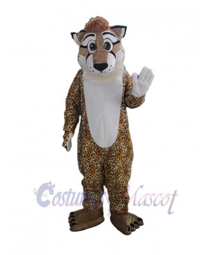 Leopard mascot costume