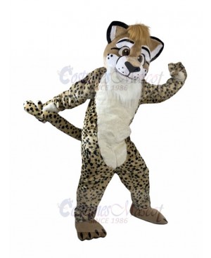 Leopard mascot costume