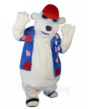 Polar Bear mascot costume