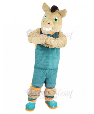 Horse mascot costume