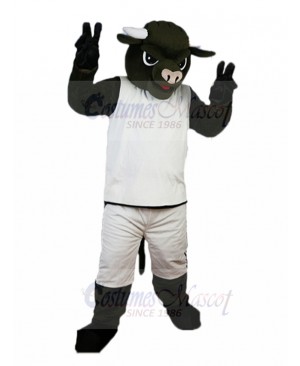 Bull mascot costume