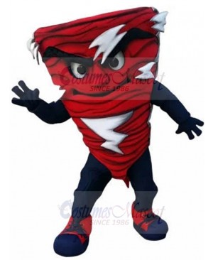 Tornado mascot costume