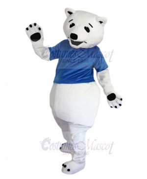 Polar Bear mascot costume