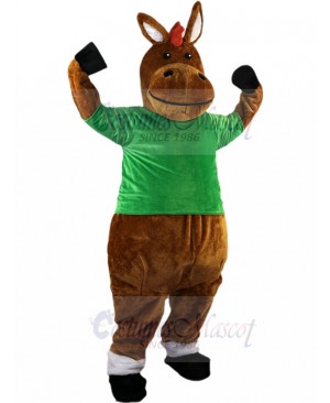 Donkey mascot costume