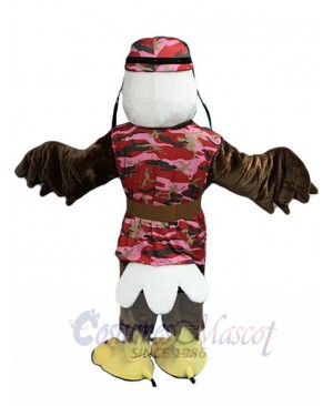 Pilot Eagle mascot costume