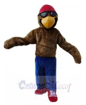 Pilot Eagle mascot costume