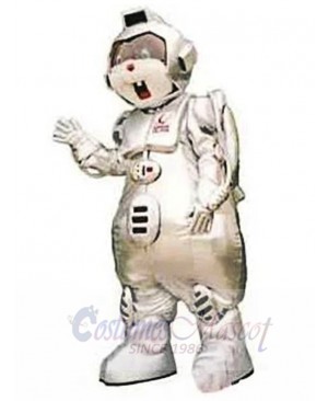 Astronaut Bear mascot costume