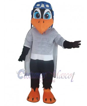 Hawk mascot costume