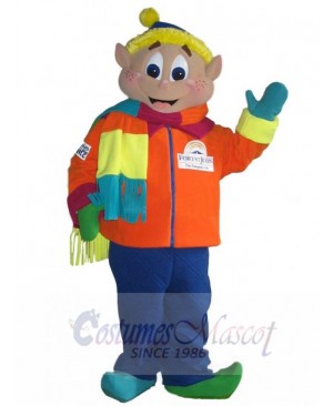 Elf mascot costume