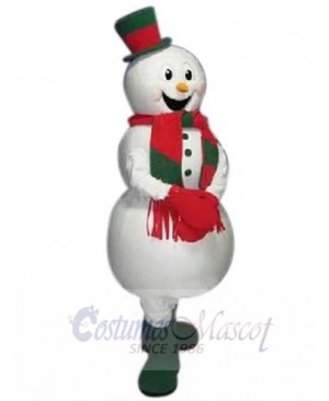 Snowman mascot costume