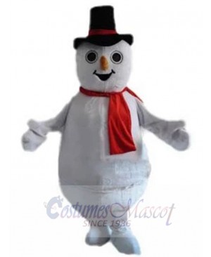 Snowman mascot costume