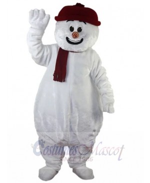 Snowman mascot costume