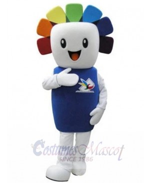 Snowman mascot costume