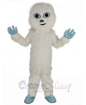 Yeti Snowman mascot costume