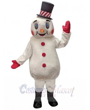 Snowman mascot costume