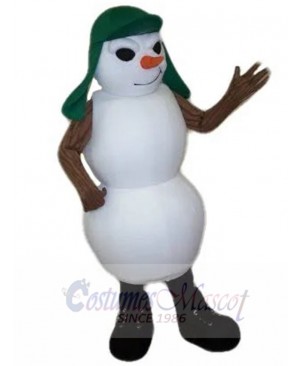 Snowman mascot costume