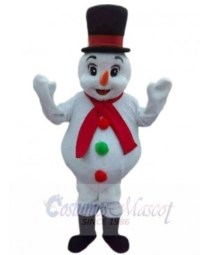 Snowman mascot costume