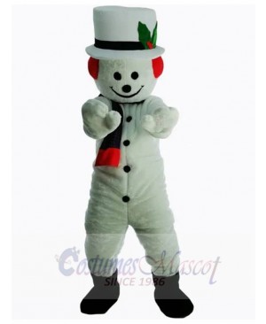 Snowman mascot costume