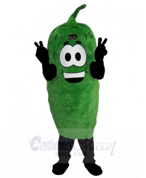 Pickle mascot costume