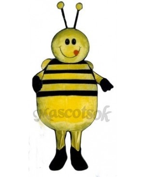 Fat Bee Mascot Costume