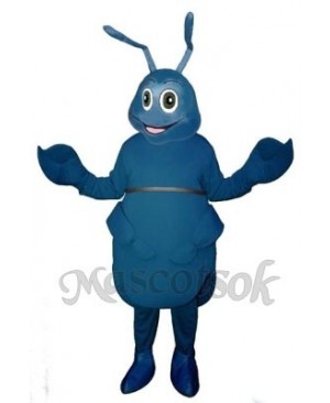 Blue Bug Mascot Costume