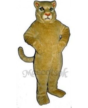 Cute Cougar Mascot Costume