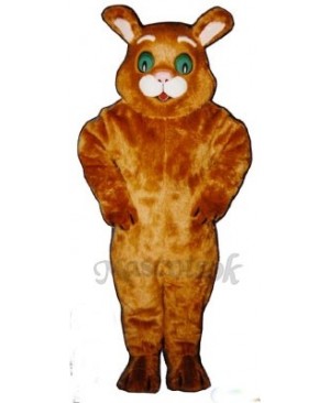 Cute Wide-Eyed Cat Mascot Costume