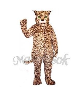 Cute Spotted Lynx Cat Mascot Costume