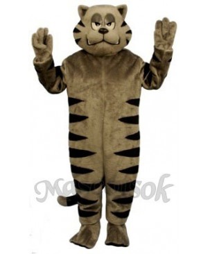 Cute Growly Alley Cat Mascot Costume
