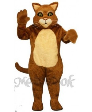Cute James the Cat Mascot Costume
