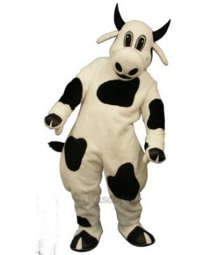 Cute Spotted Cow Mascot Costume