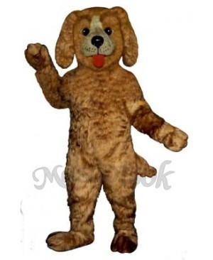 Cute Shaggy Dog Mascot Costume