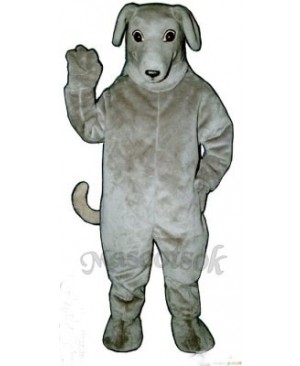Cute Greyhound Dog Mascot Costume
