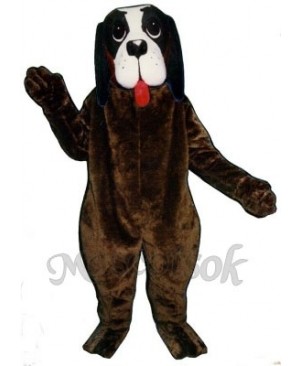 Cute Barney Dog Mascot Costume