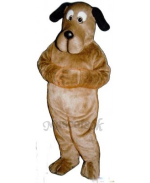 Cute Educated Dog Mascot Costume