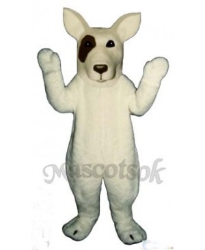 Cute Bull Terrier Dog Mascot Costume