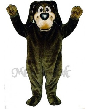 Cute Harold Hound Dog Mascot Costume