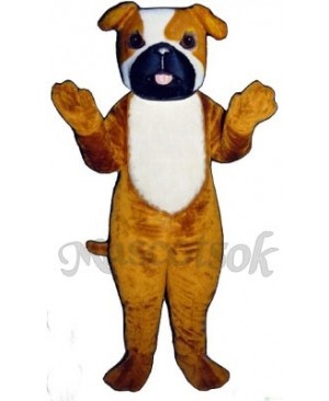 Cute Purvis Pooch Dog Mascot Costume