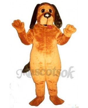 Cute Hound Dog Mascot Costume