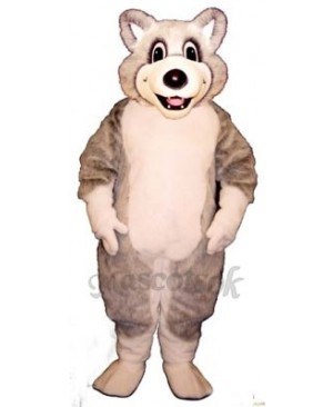 Cute Baby Husky Dog Mascot Costume