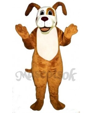 Cute Digger Dog Mascot Costume